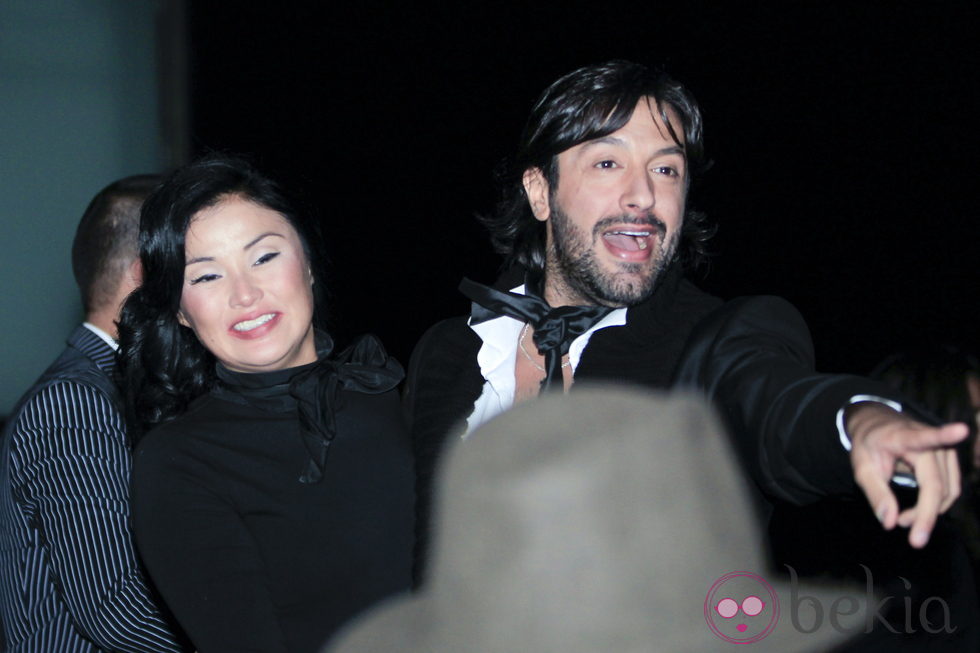 Rafael Amargo y su novia Mía
