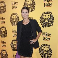 Cristina Higueras en el estreno del musical 'El Rey León' en Madrid