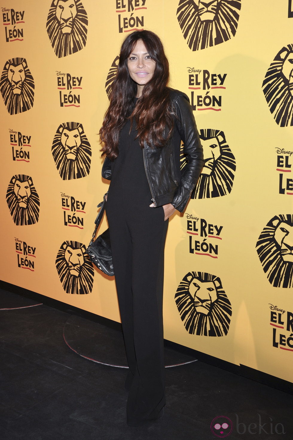 Patricia Pérez en el estreno del musical 'El Rey León' en Madrid