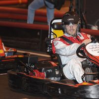 Iker Casillas en los karts