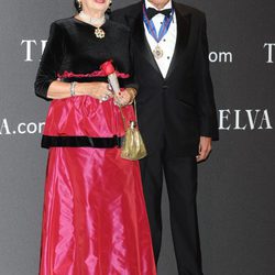 Elio Berhanyer y Condesa de Montarco en los premios 'T' de Moda de Telva 2011