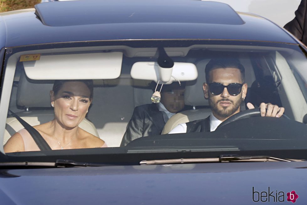 Raquel Bollo y Manuel Cortés en la boda de Kiko Rivera e Irene Rosales