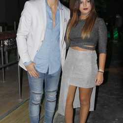Gloria Camila y Kiko Jiménez en la inauguración de la discoteca Antique en Sevilla