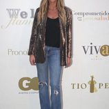 Natalia Álvarez en la presentación de la pasarela We love flamenco 2016