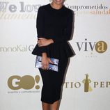 Virginia Troconis en la presentación de la pasarela We love flamenco 2016