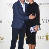 El Cordobés y Virginia Troconis en la presentación de la pasarela We love flamenco 2016