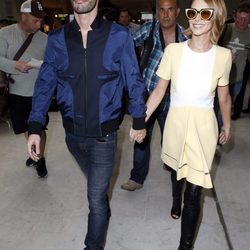 Cheryl junto a su marido  Jean-Bernard Fernandez-Versini