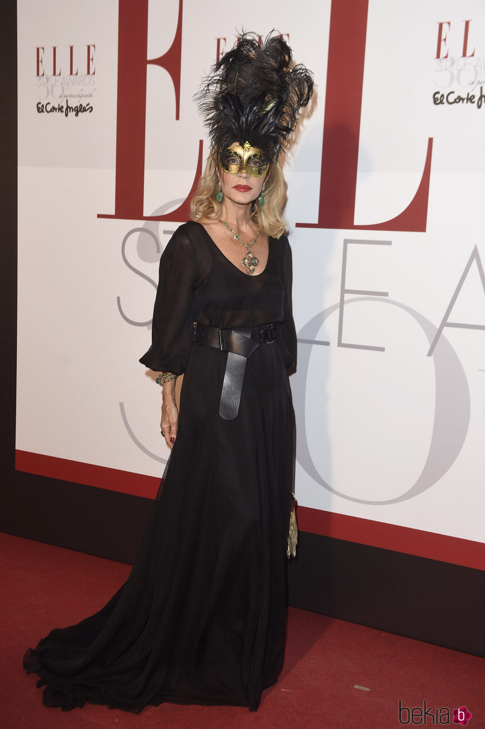 Carmen Lomana en los Elle Style Awards 2016