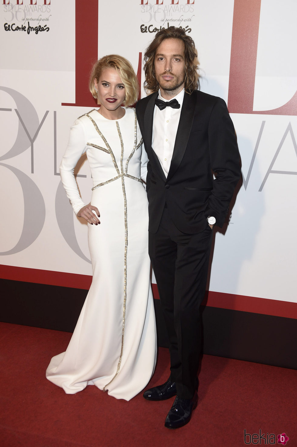 Ana Fernández y Adrián Roma en los Elle Style Awards 2016