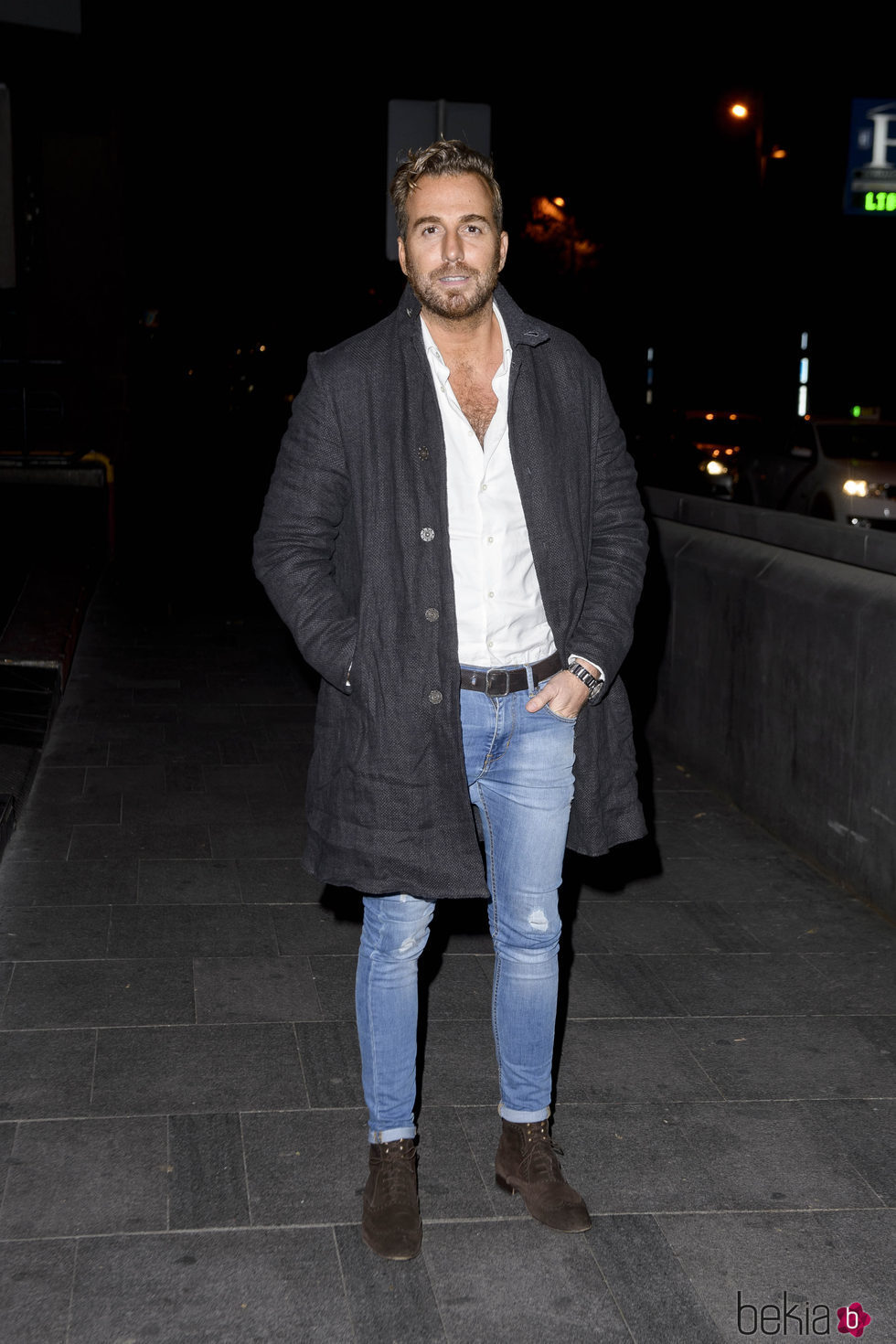 Raúl Prieto, director de 'Sálvame', en la fiesta de cumpleaños de Carmen Borrego, hermana de Terelu Campos