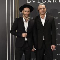 Pelayo Díaz y Sebastián Ferraro en un evento con motivo de 'Bulgari y Roma'