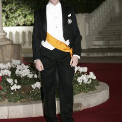 Guillermo de Luxemburgo vestido de gala