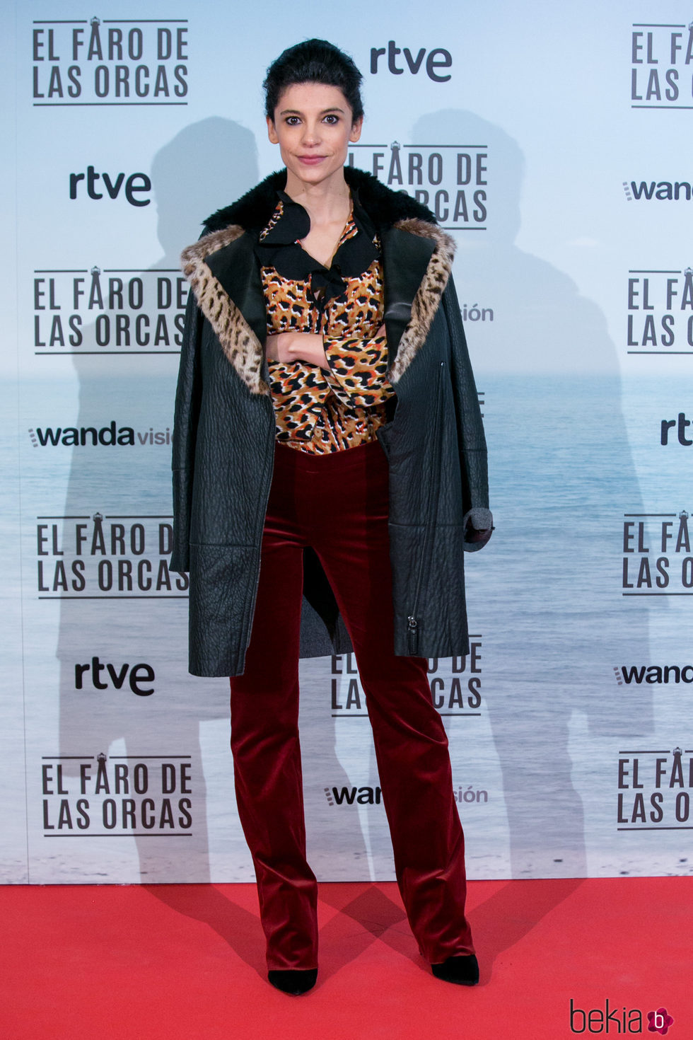 Irene Visedo en la premiere de 'El faro de las orcas'