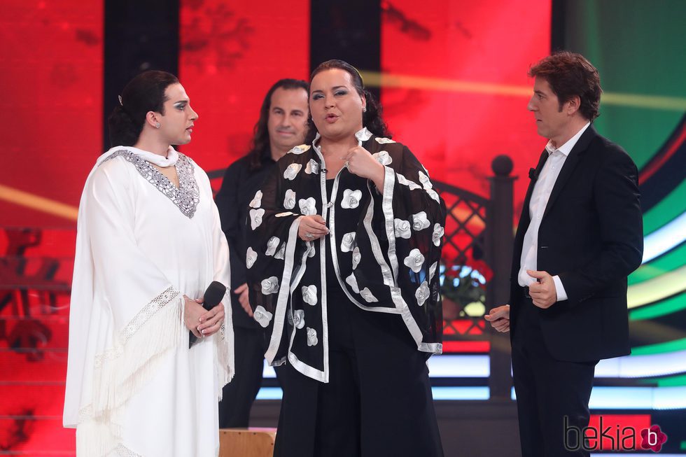 Blas Cantó y Falete en 'Tu cara me suena'