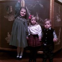 Estela, Leonor y Nicolás de Suecia en el almuerzo navideño 2016 en Estocolmo