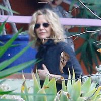 Meg Ryan en el funeral conjunto en Los Angeles de Carrie Fisher y Debbie Reynolds