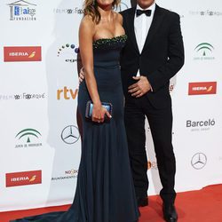 Virginia Troconis y El Cordobés en la entrega de los Premios Forqué 2017