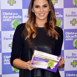 Irene Rosales es imagen de la dieta de la alcachofa en un evento