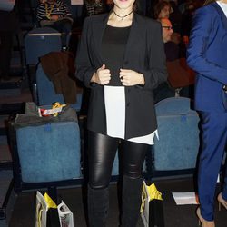 Gisela en el front row del desfile de Antonio Miró en la 080 Barcelona Fashion