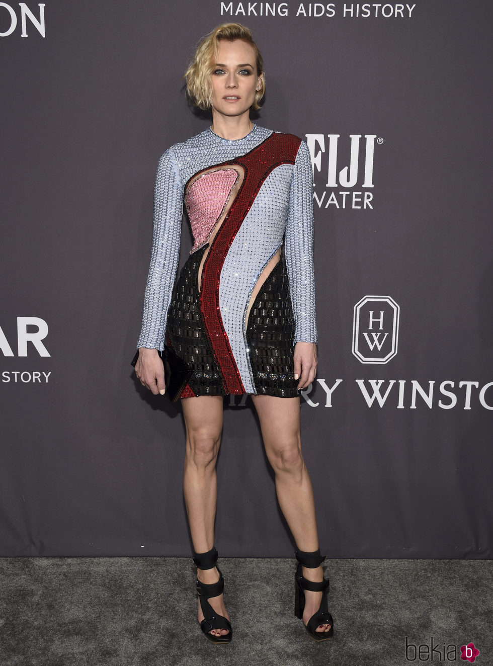 Diane Kruger en la Gala amfAR 2017 en Nueva York