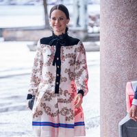 Sofia Hellqvist en el Ayuntamiento de Estocolmo con motivo de la Visita de Estado del Gobernador de Canadá