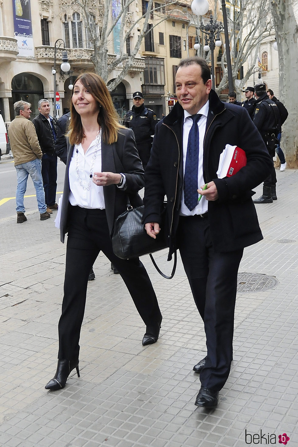 Pedro Horrach a su llegada a la vistilla en la que se piden medidas cautelares contra Iñaki Urdangarín y Diego Torres