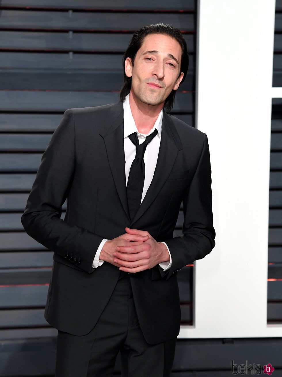 Adrien Brody en la fiesta de Vanity Fair de los Premios Oscar 2017