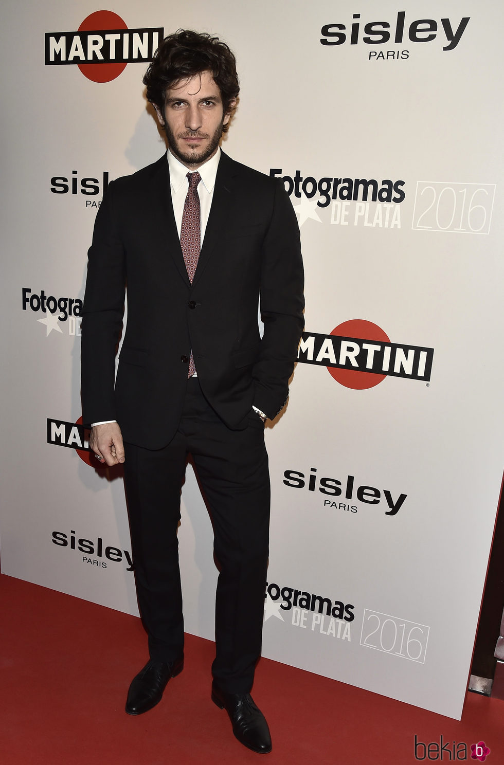 Quim Gutiérrez en la alfombra roja de los Premios Fotogramas de Plata 2016