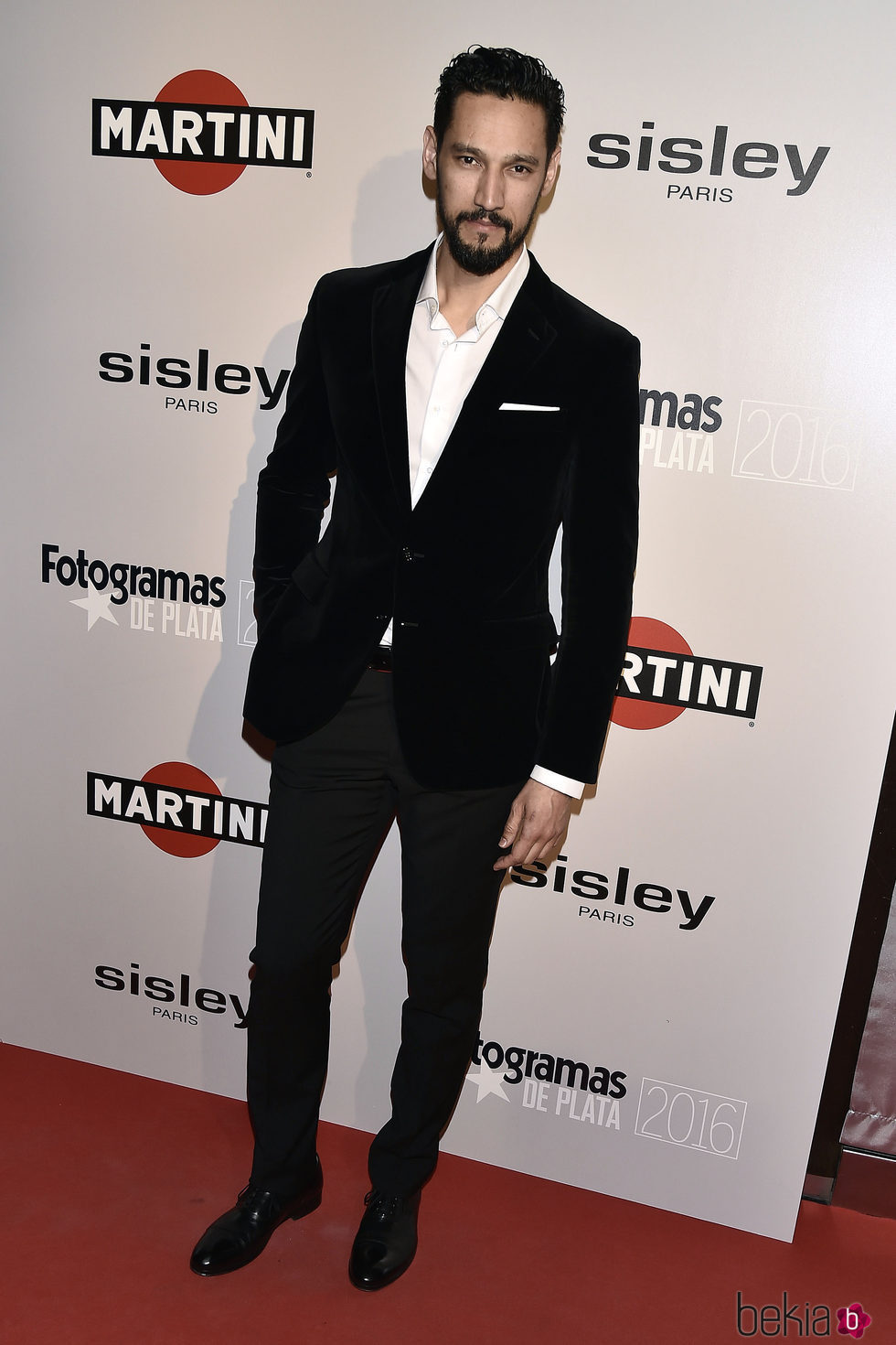 Stany Coppet en la alfombra roja de los Premios Fotogramas de Plata 2016