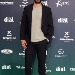 Daniel Muriel en la alfombra roja de los Premios Cadena Dial 2017