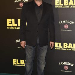 Eduard Fernández en la presentación de la película 'El Bar' en los cines Callao de Madrid