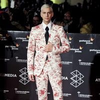 Eduardo Casanova en la gala de clausura del Festival de Cine de Málaga