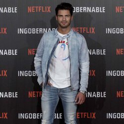 Maxi Iglesias en la presentación de 'Ingobernable' en Madrid