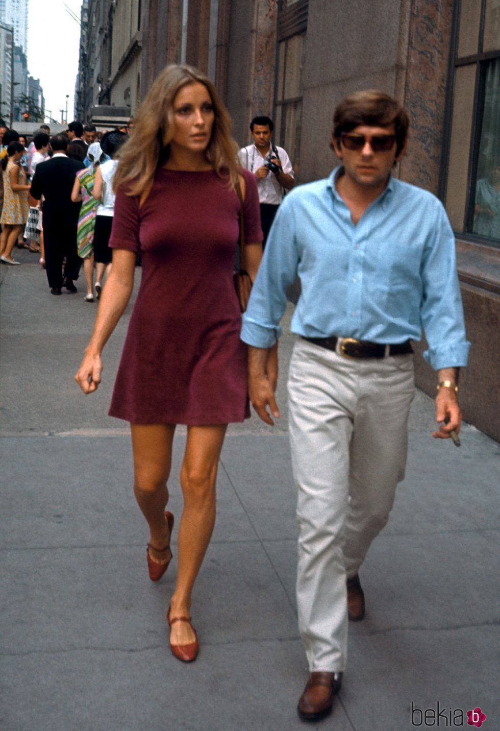Roman Polanski y Sharon Tate