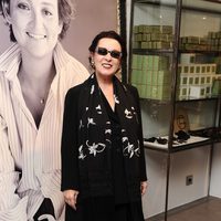Martirio en la inauguración de la tienda Elena Benarroch en Madrid