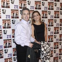 Vicente Vallés y Ángeles Blanco en el concierto de David Bisbal en Madrid