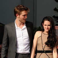 Robert Pattinson y Kristen Stewart en el Teatro Chino de Los Ángeles