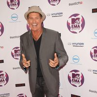 David Hasselhoff en los MTV Europe Music Awards 2011