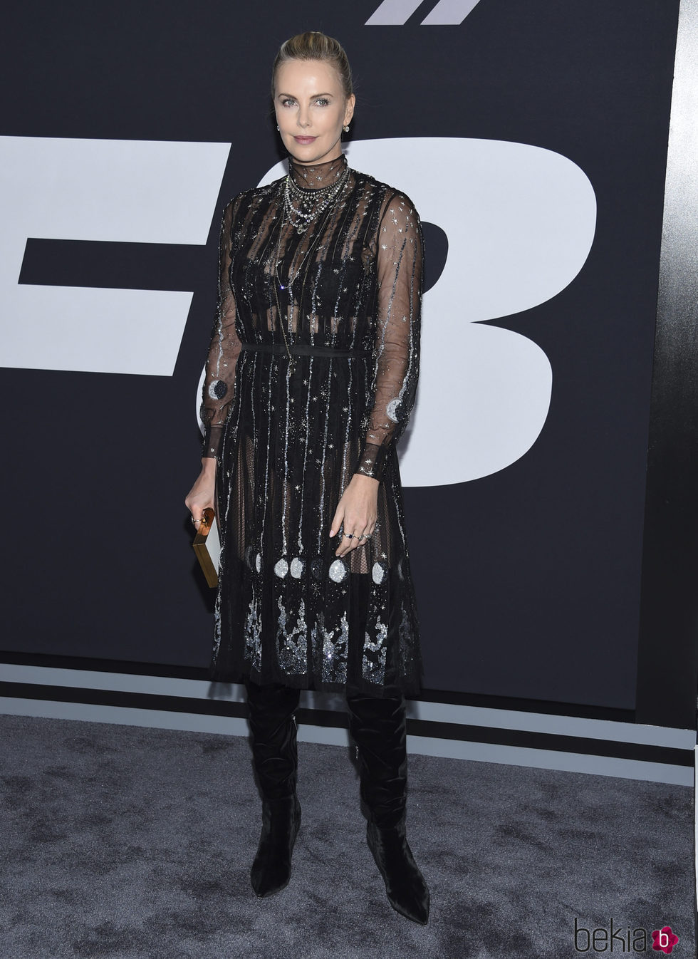 Charlize Theron en la Premiere de 'Fast & Furious 8' en Nueva York