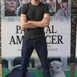 Nicolás Coronado presentando 'Pasaje al amanecer'