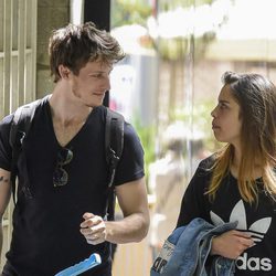 Nicolás Coronado y Ainara Aristegui, dos enamorados en Madrid