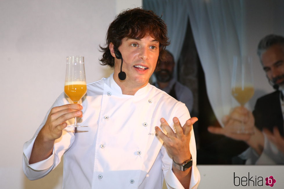 Jordi Cruz en la presentación de la tapa exclusiva para Food Explorers