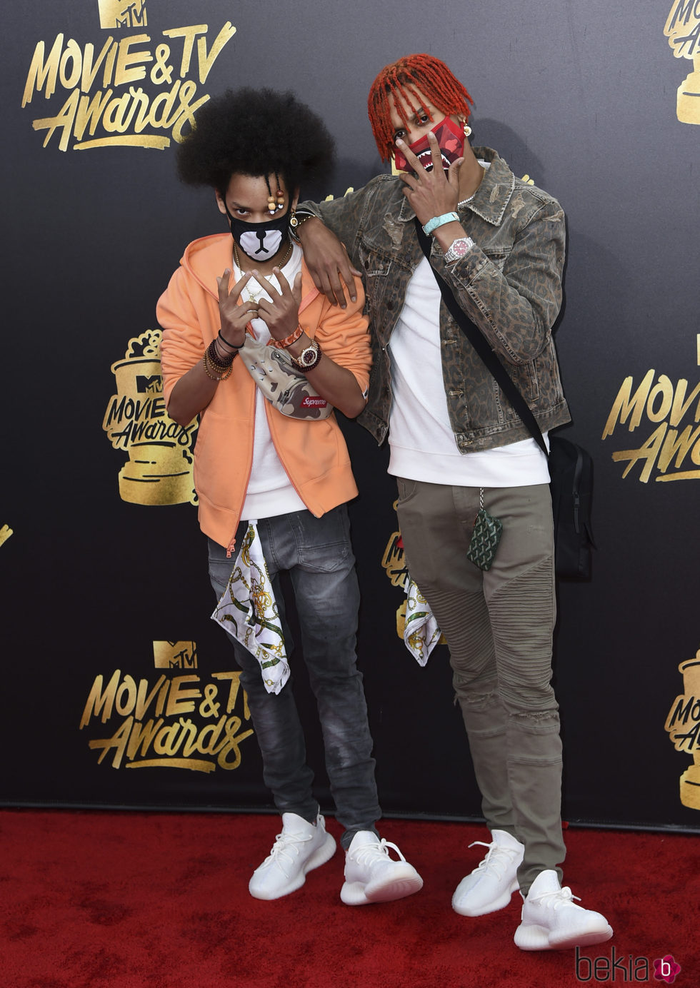 Ayo y Teo en la alfombra roja de los MTV Movie Awards 2017