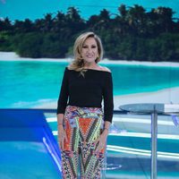 Rosa Benito debatiendo sobre 'Supervivientes 2017'