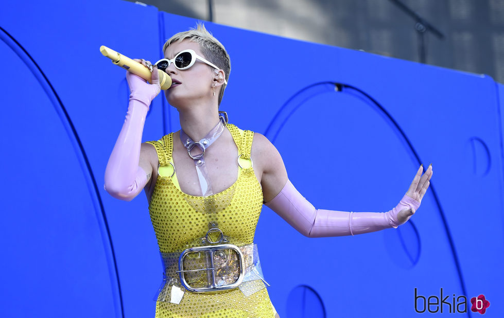 Katy Perry actuando en el Festival Wango Tango 2017