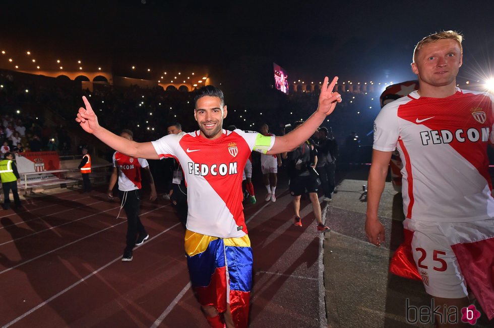 Radamel Falcao gana la liga francesa con el Mónaco