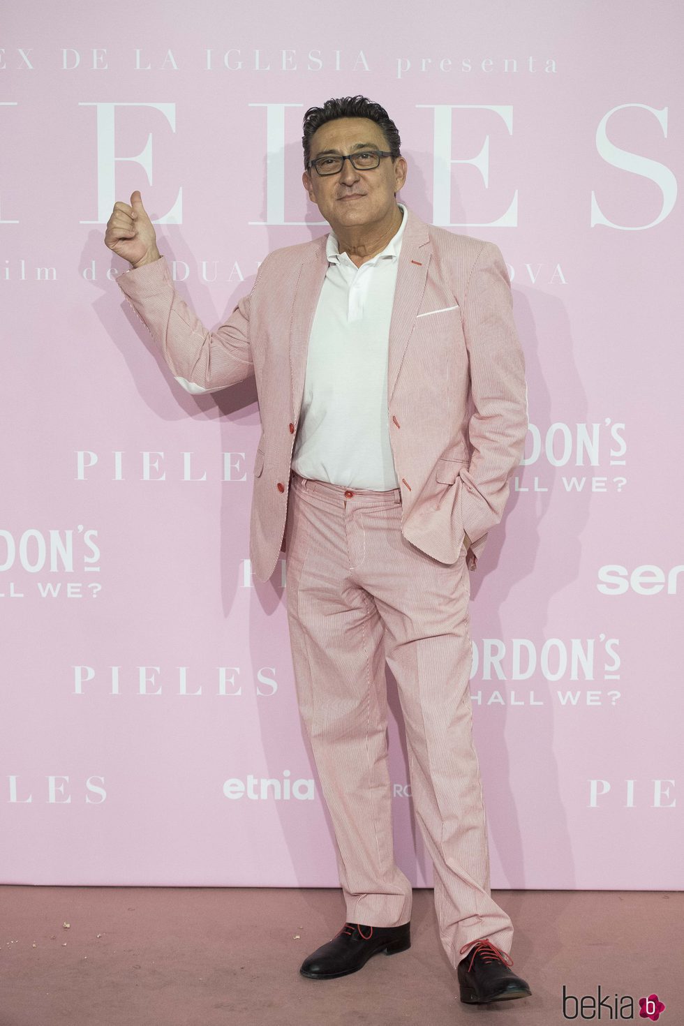 Mariano Peña en la Premiere de 'Pieles'