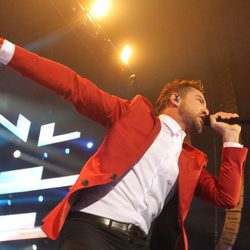 David Bisbal actuando en el Palau Sant Jordi