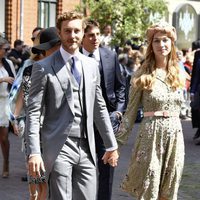 Pierre Casiraghi y Beatrice Borromeo en la boda de Ernst August de Hannover