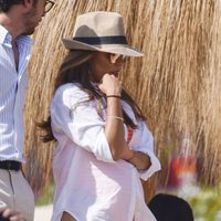 Eva Longoria disfrutando de la playa de Marbella